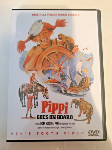 Pippi goes board dvd hen - dvd, hen's