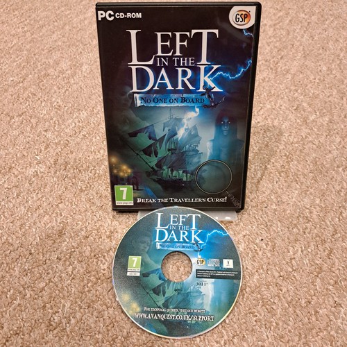 Left the dark one - in, on