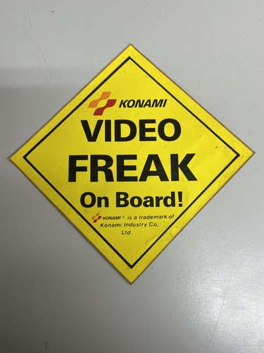 Konami video freak vintage - freak,