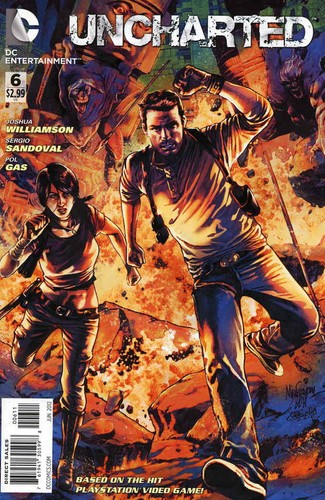 Uncharted dc basato - #6, vf;
