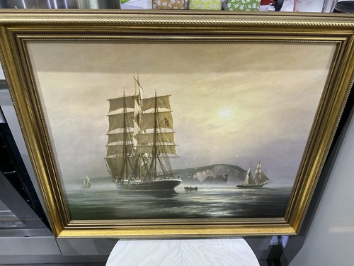 Quadro dipinto olio - , su